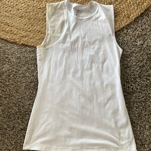 Nike dry fit workout tank white size small